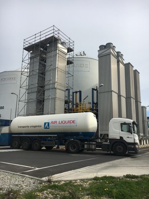Illustration usine Air Liquide - Pour exemple de réalisation Jumeau Numérique